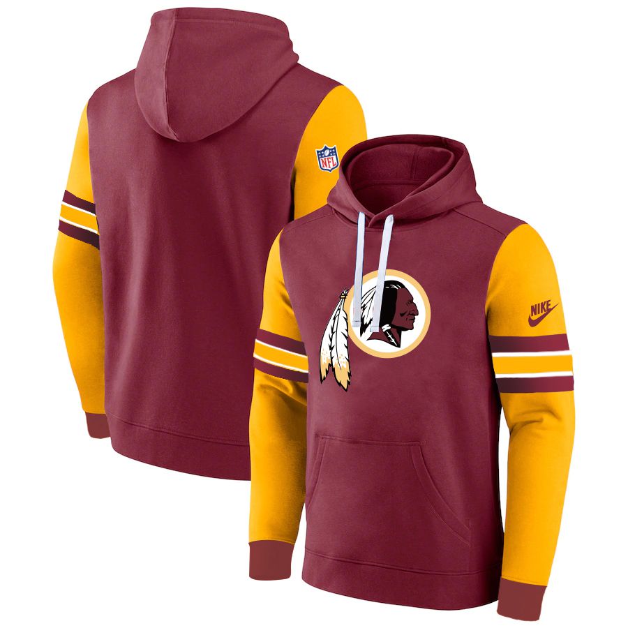 Men 2023 NFL Washington Redskins red Sweatshirt style 1031->washington redskins->NFL Jersey